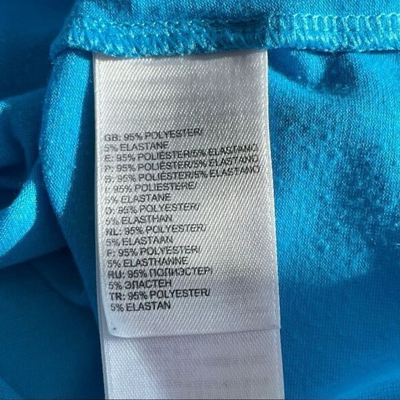 The North Face Women’s Vapor Wick Short Sleeve Tee Shirt Top Blue Size Large - Picture 9 of 11